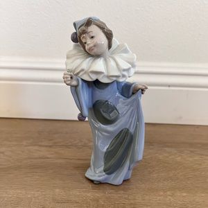 Lladro Nao 1988 Daisa Circus Dreamer Clown Pierrot Girl‎ Porcelain Figurine 8.5”